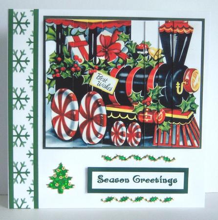 Christmas Train by Katie Silver
