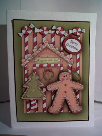 Gingerbread Christmas 3 by Katy campbell