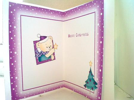 Robert's Xmas Tree Xmas Insert by Katy campbell