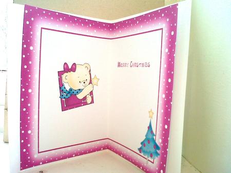 Rosie's Xmas Tree Xmas Insert by Katy campbell