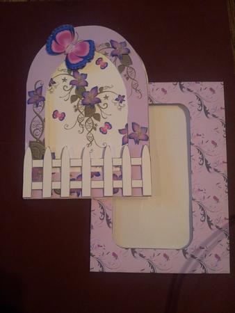 Arch Card Kit - Butterfly and Vine by Katy campbell