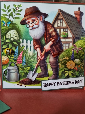gardening toppers by Kay Porter
