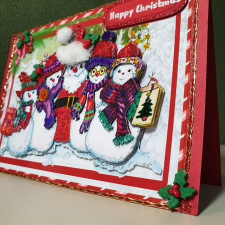 Santa and the Red Hat Snowmen  by Kay Porter