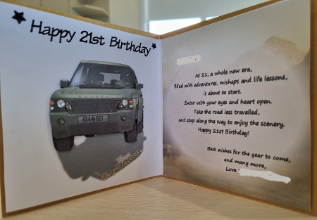Happy Barn Finds - 4 Wheel Drive Fun 3D Insert & Tag by Kay Porter
