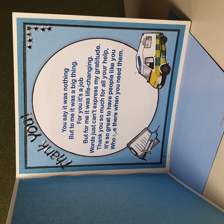 Ambulance mini kit insert by Kay Porter