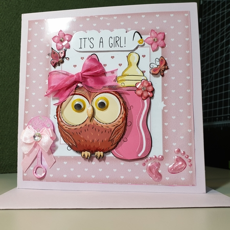New Baby Owl 3 by Kay Porter