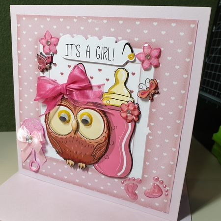 New Baby Owl 3 by Kay Porter