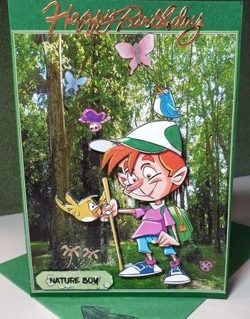 TAKE A (BIRTHDAY) HIKE MALE MINIKIT by Kay Porter
