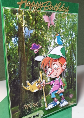 TAKE A (BIRTHDAY) HIKE MALE MINIKIT by Kay Porter