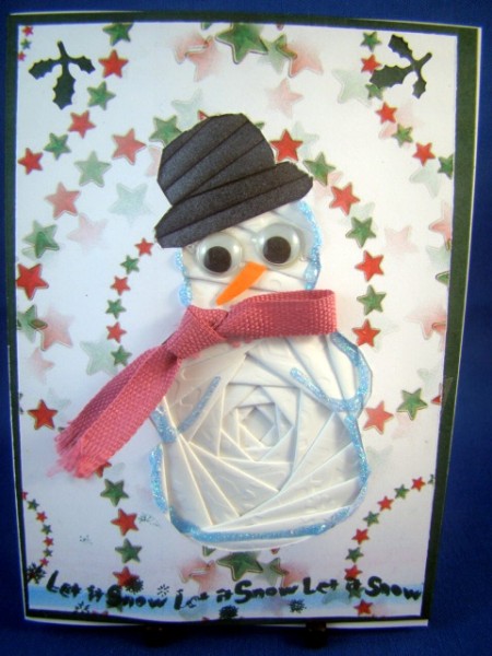 Snowmen with Red Hat by Keeley Towler
