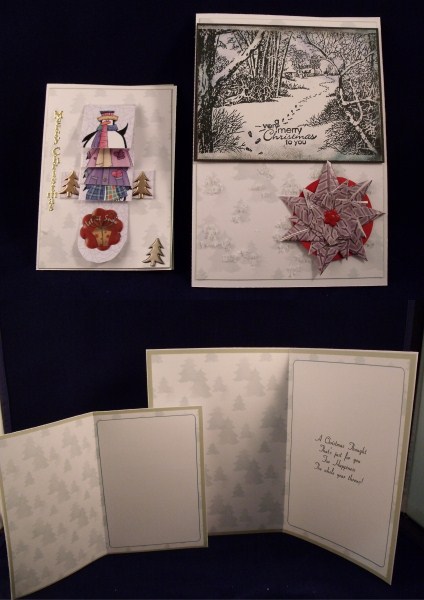 Christmas Insert in Green by Keeley Towler