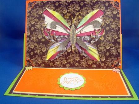 Shy Beauty Butterfly ( Iris Folding ) by Keeley Towler