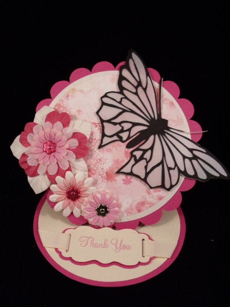 Oriental Inspired Backing Paper by Keeley Towler