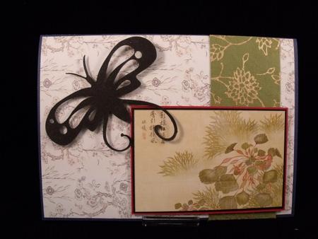 Vintage Beige Tree - Backing Paper by Keeley Towler
