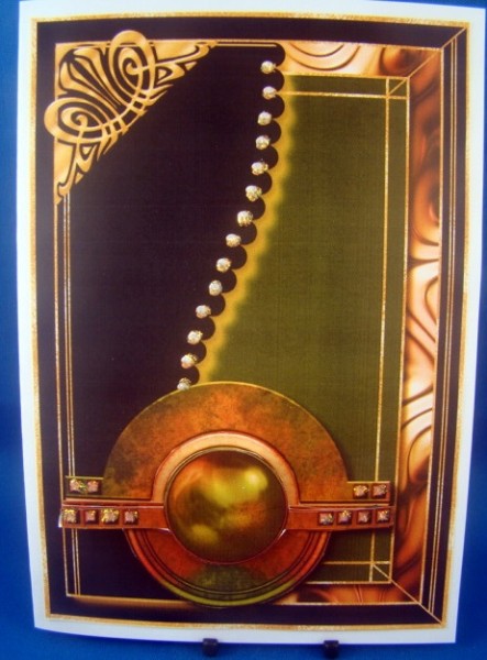 Medieval Mystery 2 Blank Card Topper by Keeley Towler