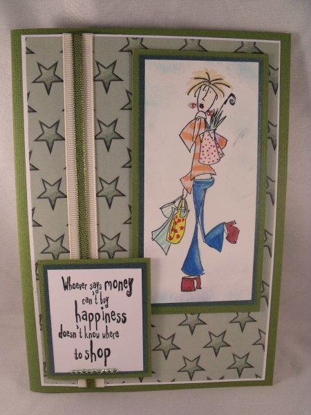 Green Star Storm Backing Paper by Keeley Towler