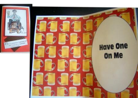 Big Beer Insert (red) by Keeley Towler