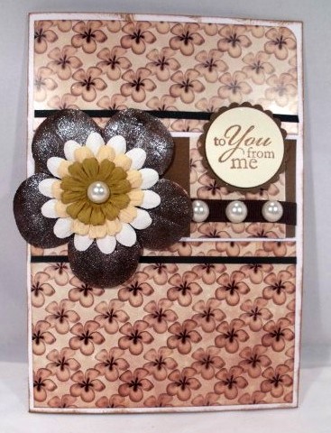 Ooo Chocolaa Backing Paper Three by Keeley Towler