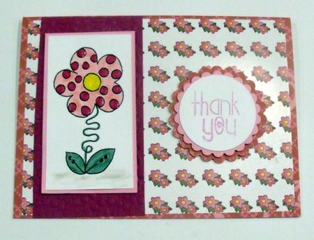 Pink Flowers Background by Keeley Towler