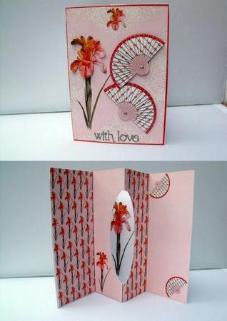 Orange Iris by Keeley Towler