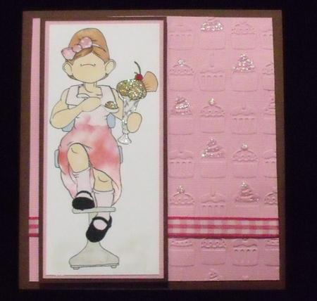 Knicker Bocker Glory Doodles Digital Stamp by Keeley Towler