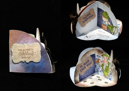 Fishing Circle Book Card Kit by Keeley Towler