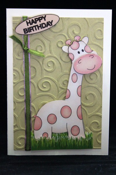 Giraffes in a Grass by Keeley Towler