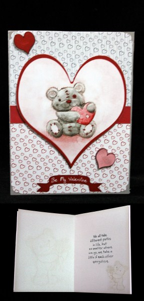 Freddy the Teddy Flowers Insert by Keeley Towler