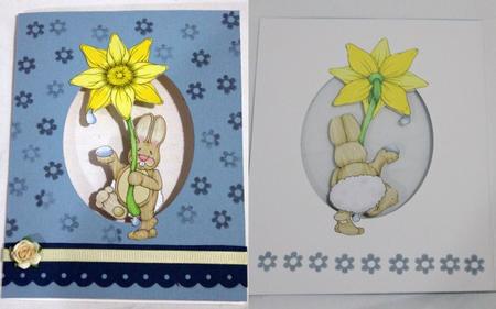 Daffy Bunny Doodles Large Image (backside) by Keeley Towler