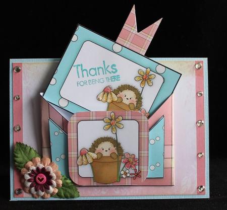 Pink Rose Cluster Insert by Keeley Towler