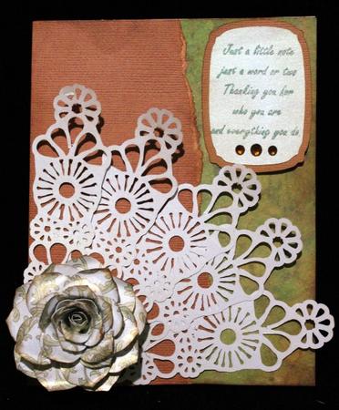 Green Foilage Paper by Keeley Towler