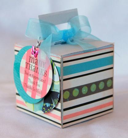 Small Cube Gift Box by Keeley Towler