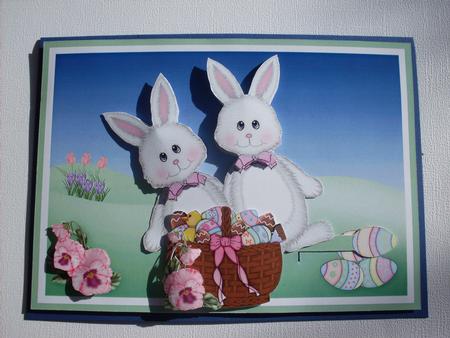 Easter Animated Moveable Decoupage by Keeley Towler