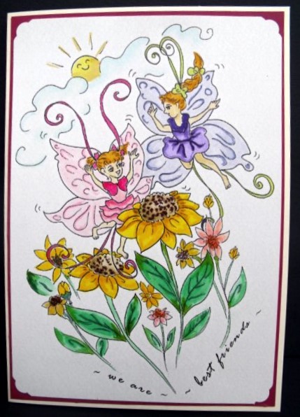 Two Butterfly Fairies by Keeley Towler
