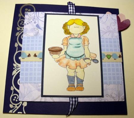 Goldilocks Doodles Digital Stamp by Keeley Towler