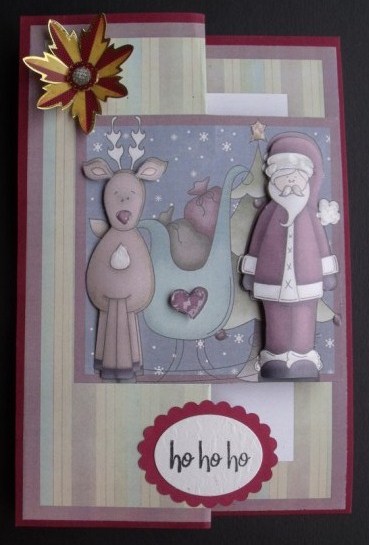 Waiting for Santa Card Insert by Keeley Towler