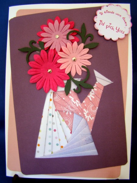 Watering Can with Flowers by Keeley Towler