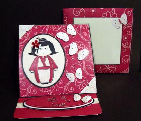 Jia Li Easel Card Kit by Keeley Towler