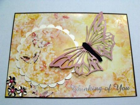 Oriental Inspired Backing Paper by Keeley Towler