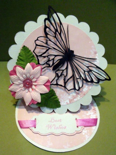 Oriental Inspired Backing Paper by Keeley Towler