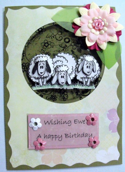 Oriental Inspired Backing Paper by Keeley Towler
