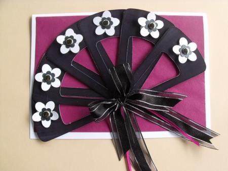 Black and White Fan by Keeley Towler