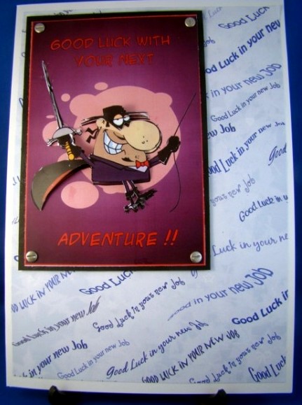 Good Luck Quick Card by Keeley Towler