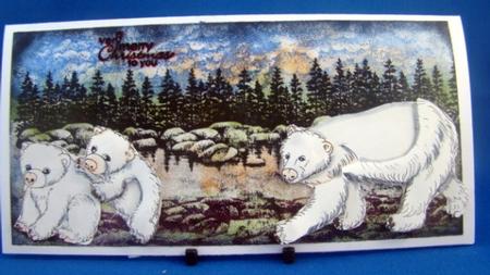 Polar Bears Digital Stamping by Keeley Towler