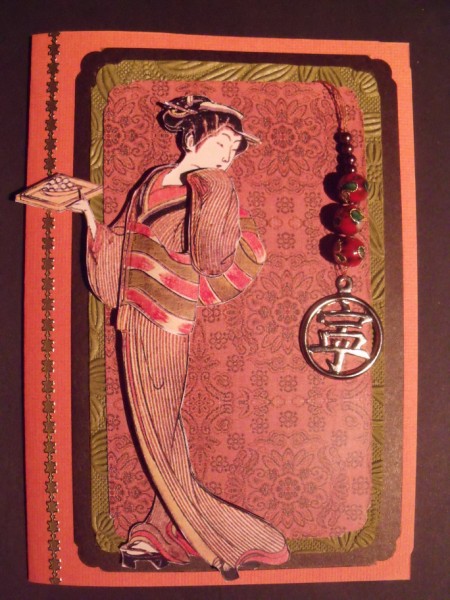 Beautiful Geisha Step by Step and Backing Paper by Keeley Towler