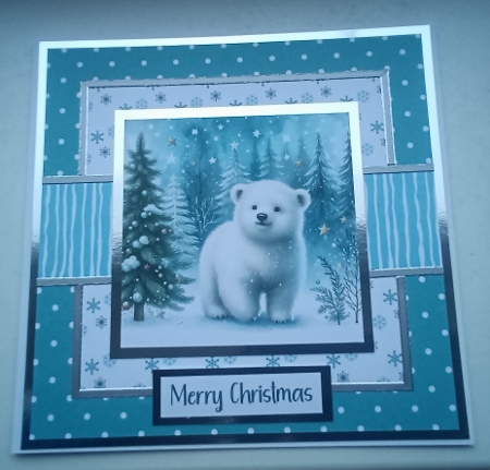 Christmas Polar Bear by Kelley Blacker