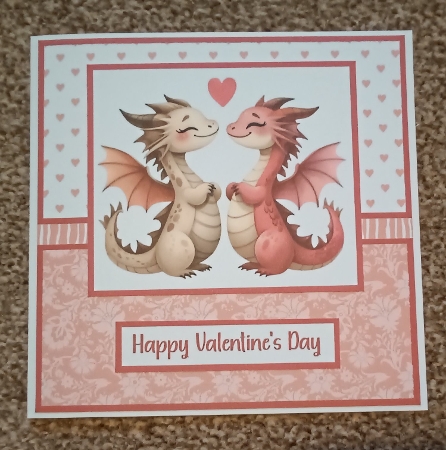 Anniversary or Valentine Dragons in Love by Kelley Blacker