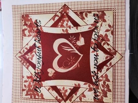 Wedding Hearts Card Making Kit by Kelly Brown