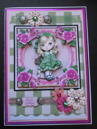 Pretty Doll Birthday Bumper Kit 2 by Kelly Patterson