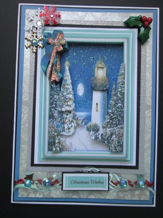 Lighthouse in the Snow  by Kelly Patterson